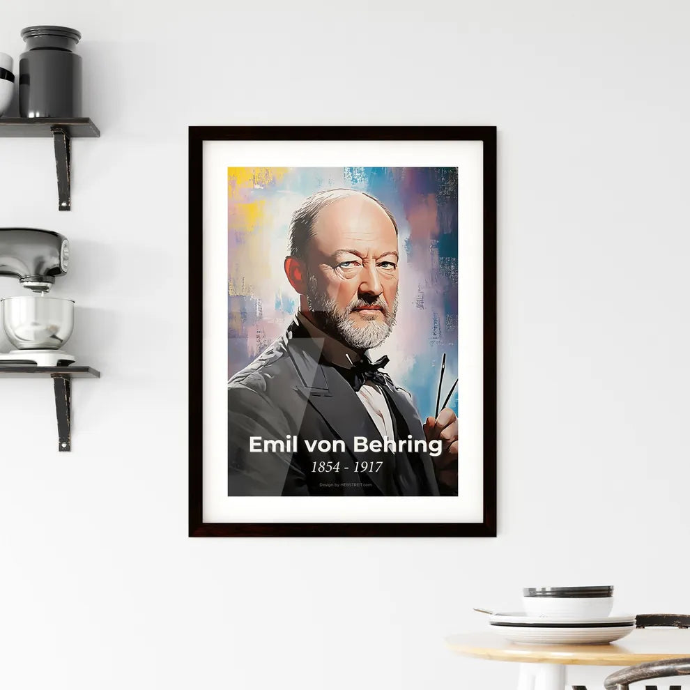 Portrait of Emil von Behring Hangings