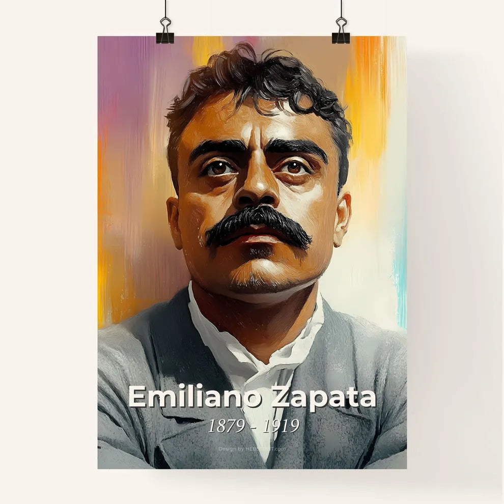 Portrait of Emiliano Zapata Poster
