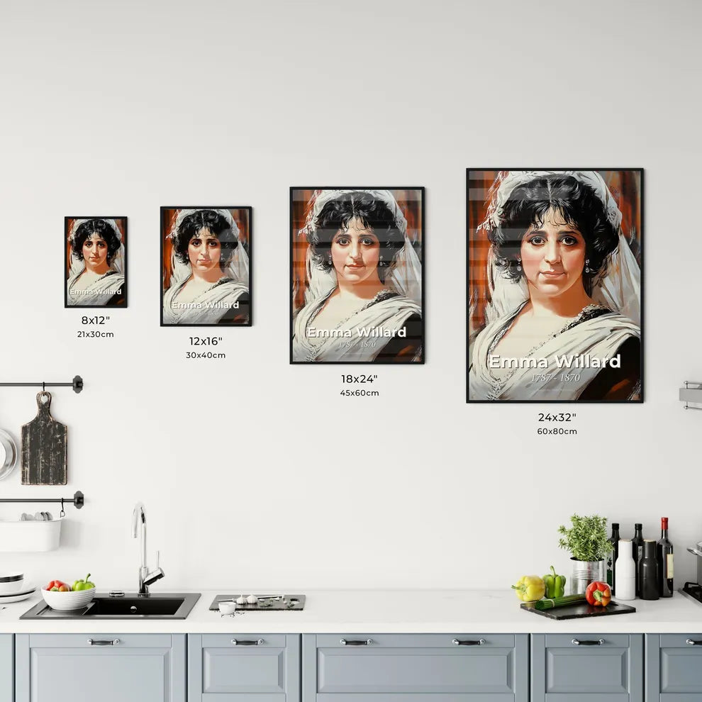 Portrait of Emma Willard - Kitchen Hangings