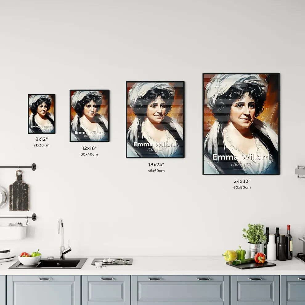 Portrait of Emma Willard - Kitchen Hangings