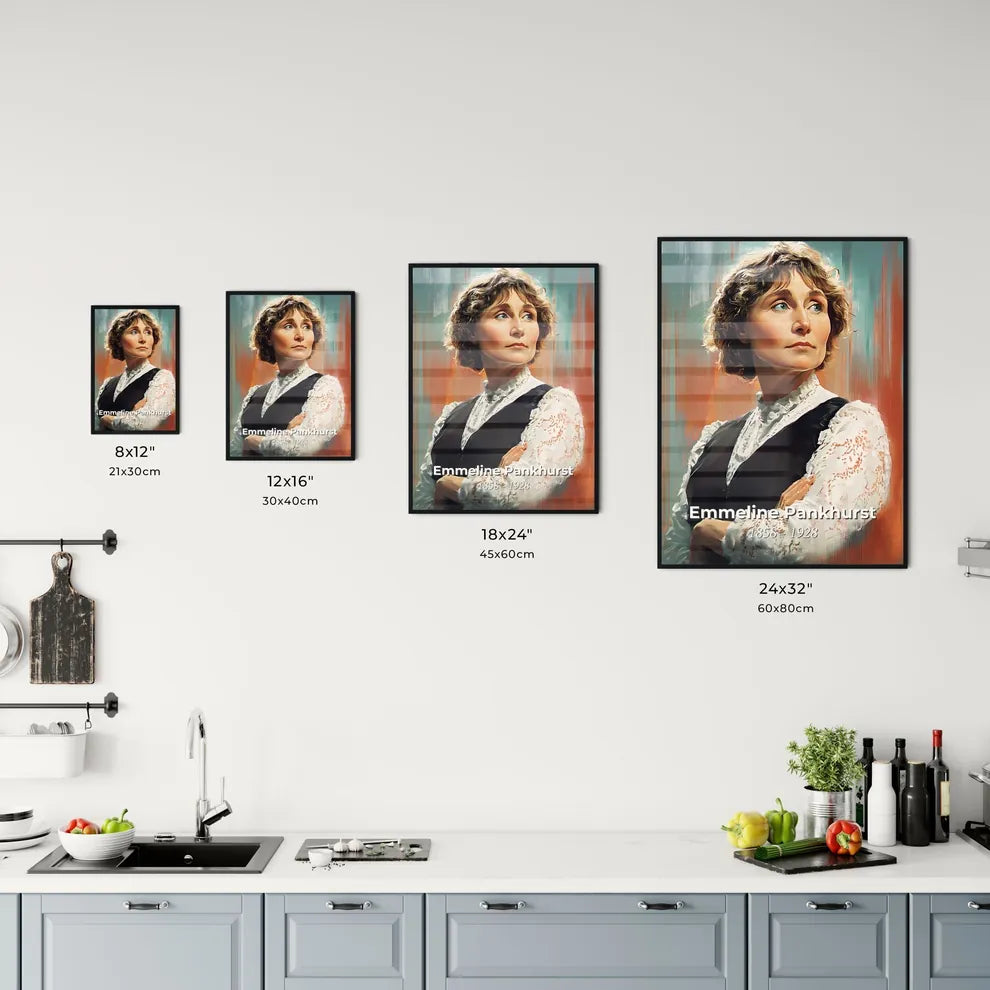 Portrait of Emmeline Pankhurst - Kitchen Hangings