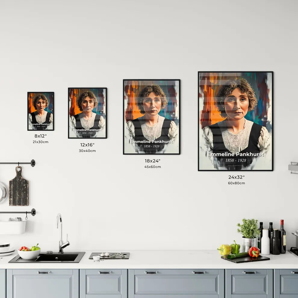 Portrait of Emmeline Pankhurst - Kitchen Hangings