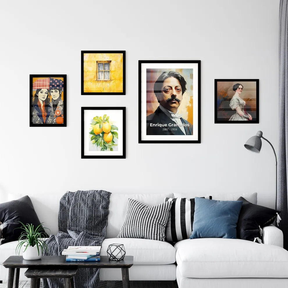 Portrait of Enrique Granados Wall Art