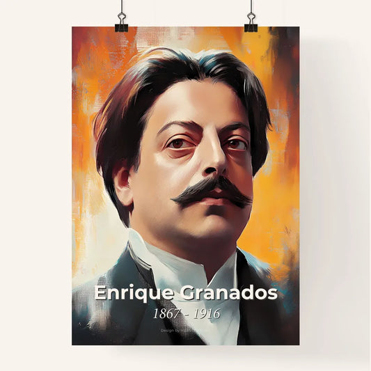 Portrait of Enrique Granados Poster