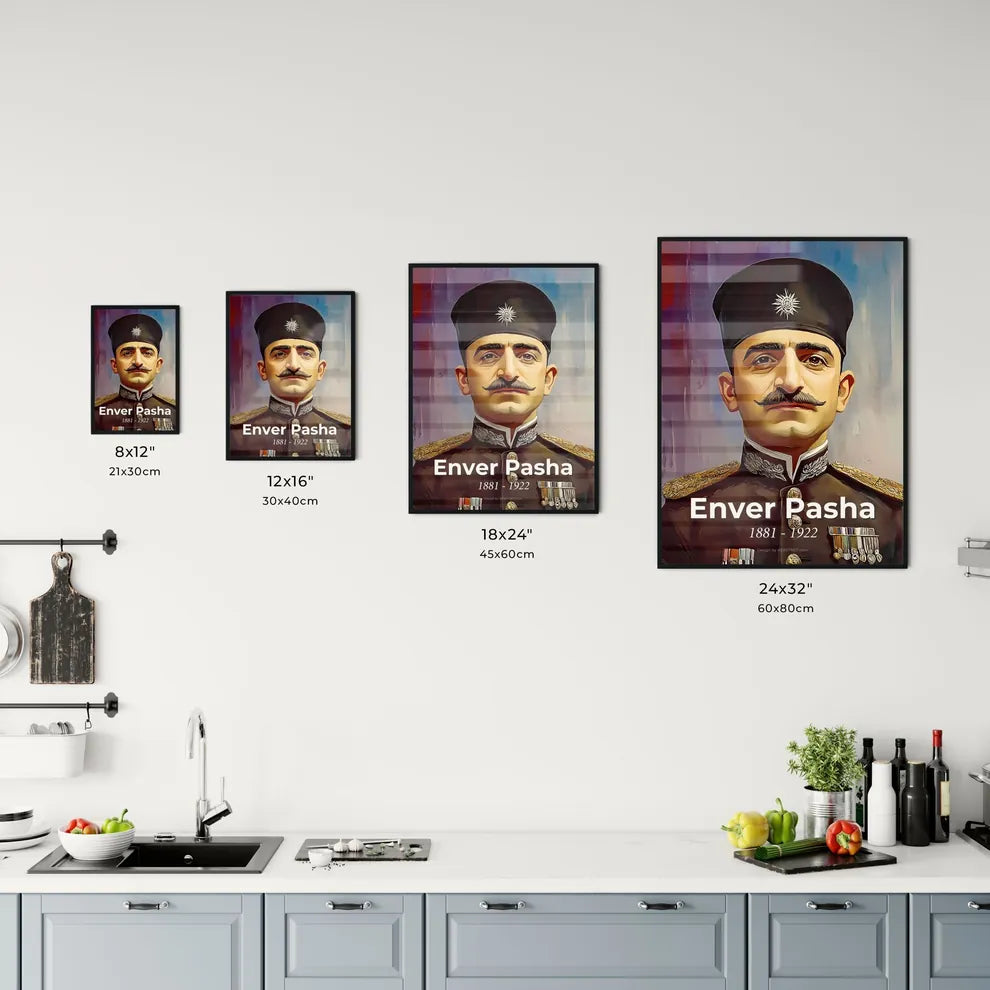 Portrait of Enver Pasha - Kitchen Hangings