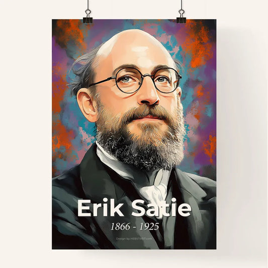 Portrait of Erik Satie Poster