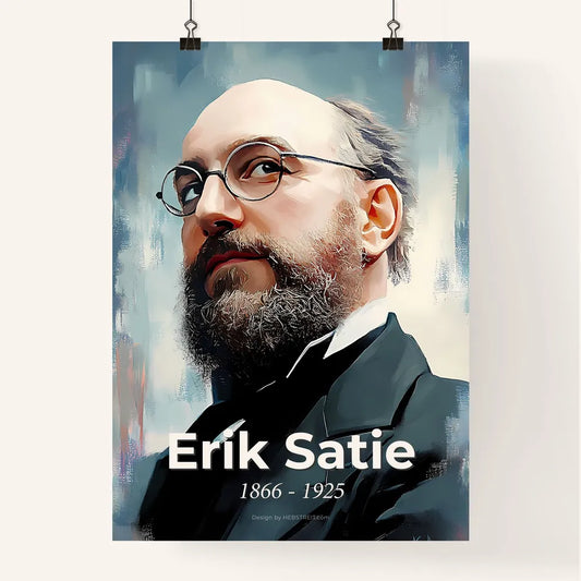 Portrait of Erik Satie Poster