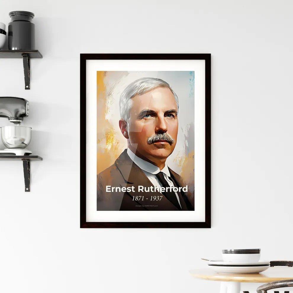 Portrait of Ernest Rutherford Hangings