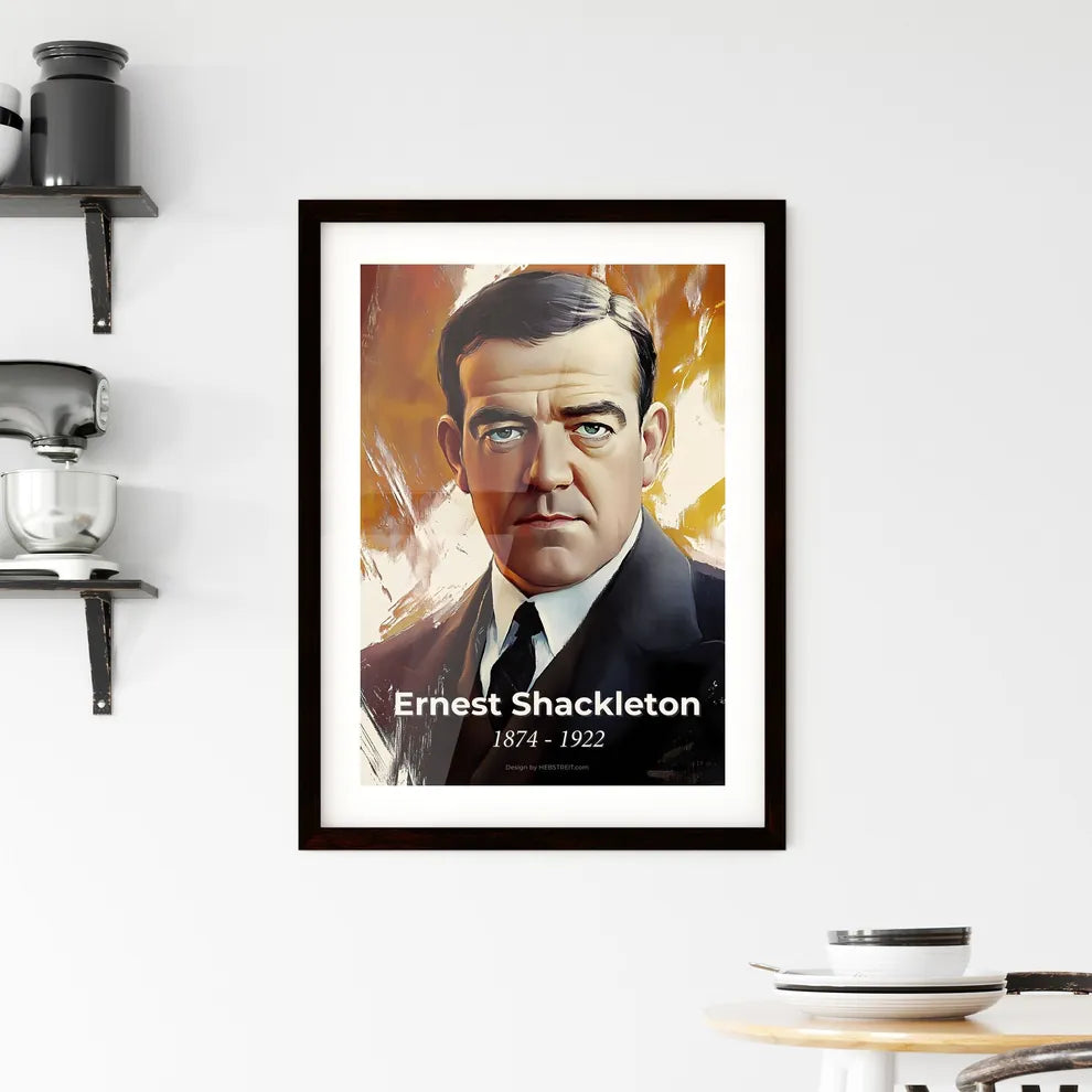 Portrait of Ernest Shackleton Hangings