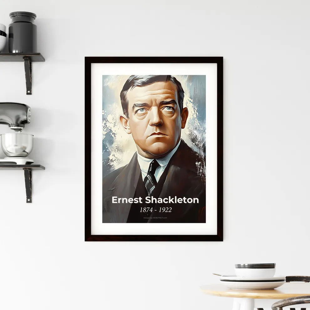 Portrait of Ernest Shackleton Hangings