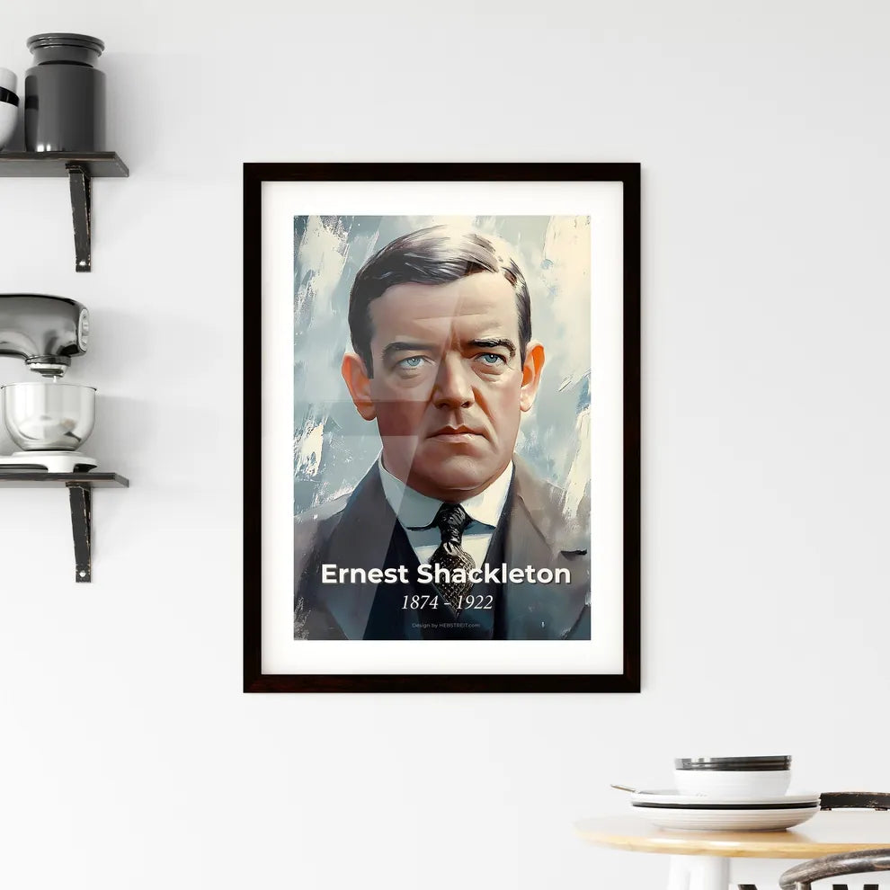 Portrait of Ernest Shackleton Hangings