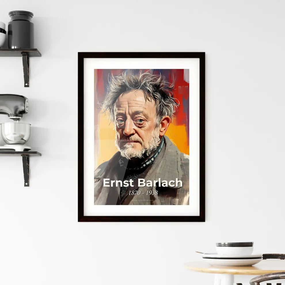 Portrait of Ernst Barlach Hangings