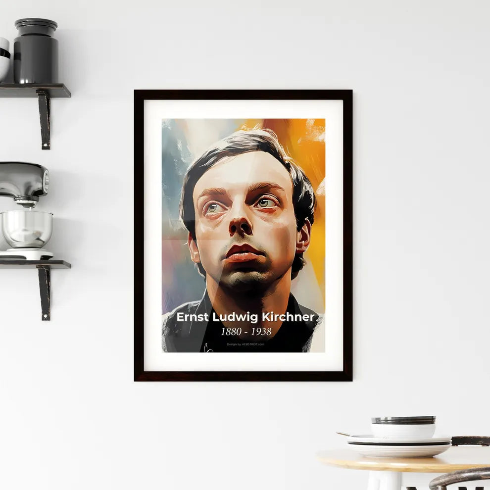 Portrait of Ernst Ludwig Kirchner Hangings