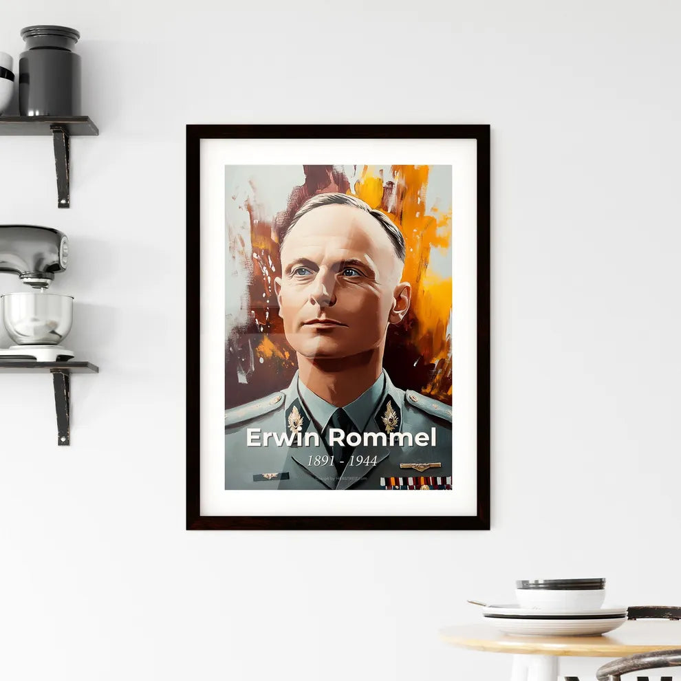 Portrait of Erwin Rommel Hangings
