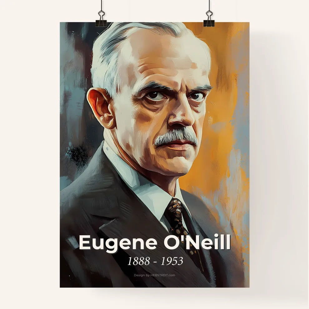 Portrait of Eugene O'Neill Poster