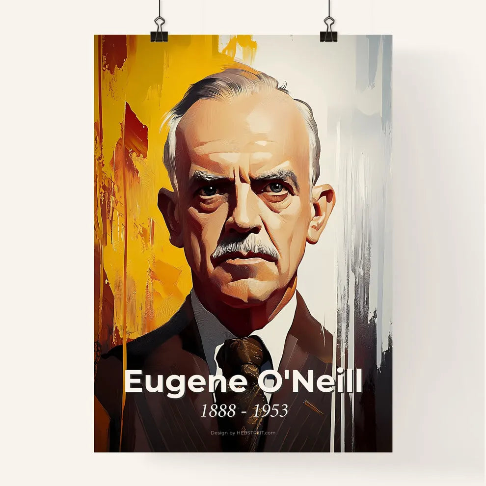 Portrait of Eugene O'Neill Poster