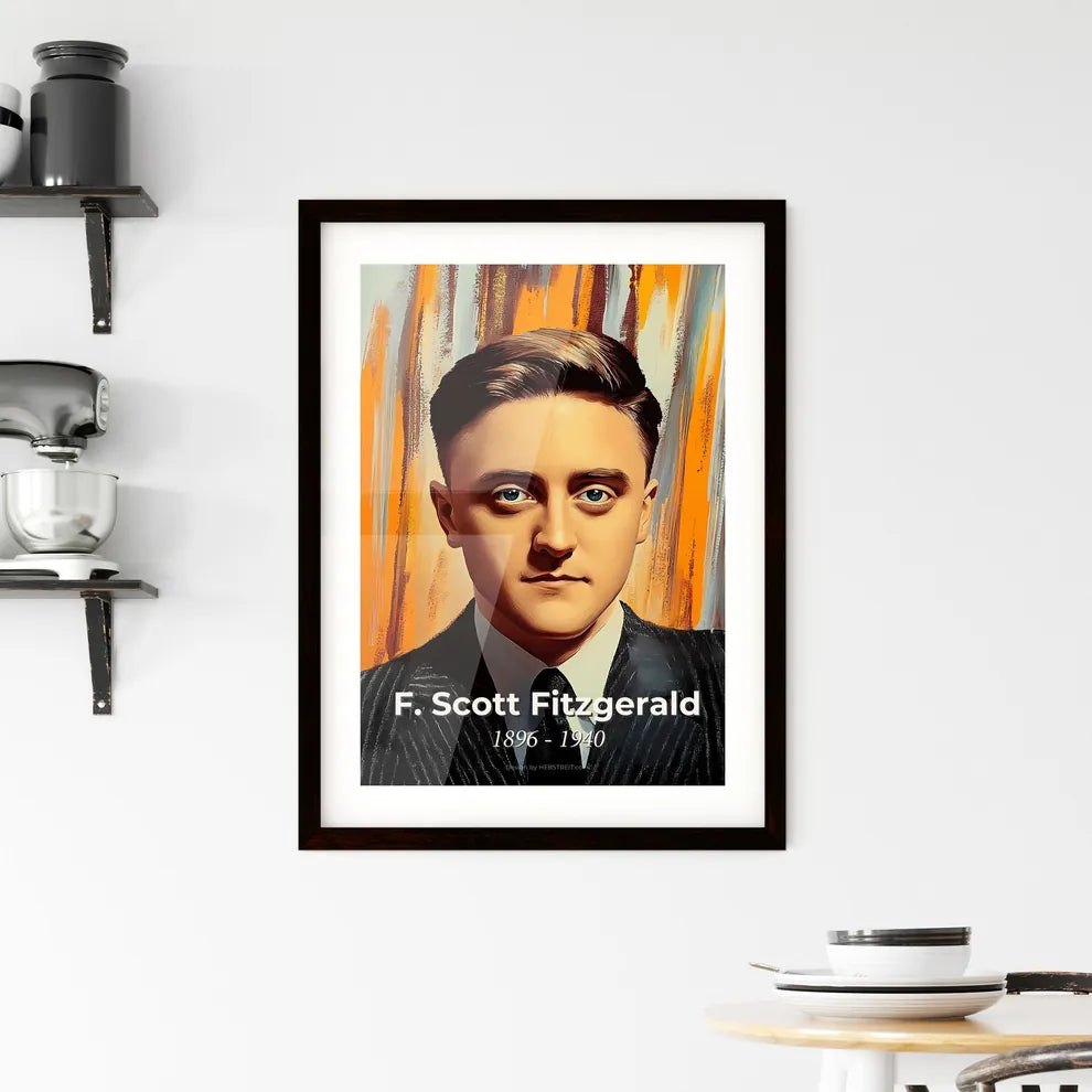 Portrait of F. Scott Fitzgerald Hangings