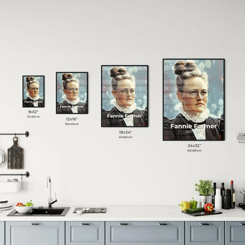 Portrait of Fannie Farmer - Kitchen Hangings