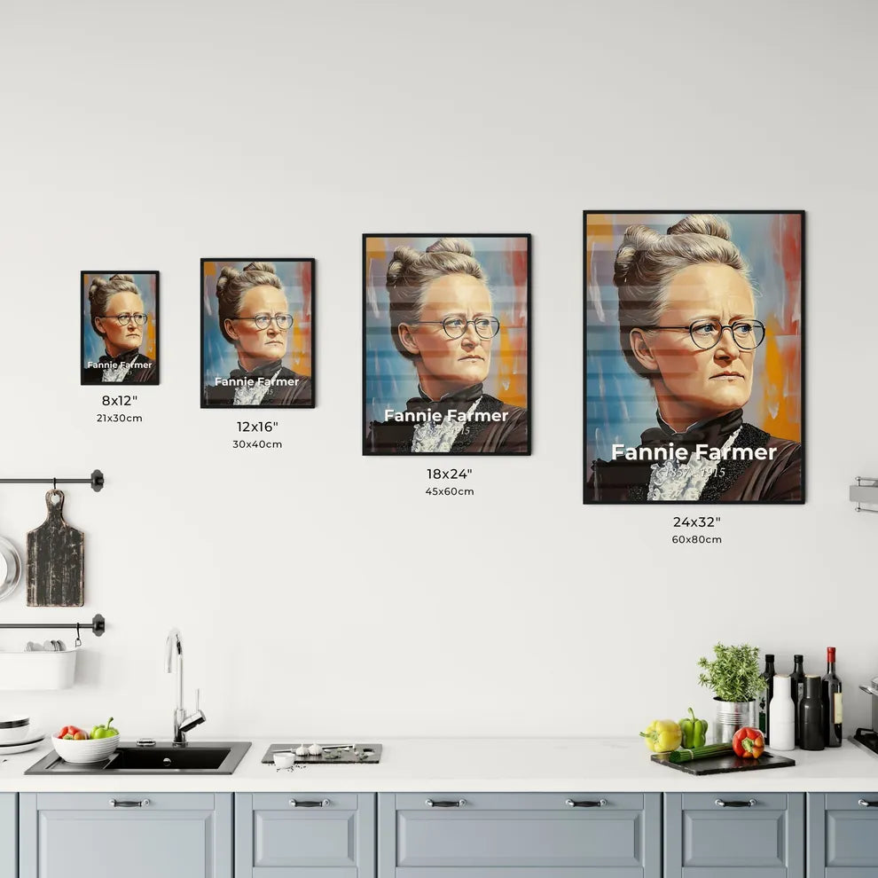 Portrait of Fannie Farmer - Kitchen Hangings