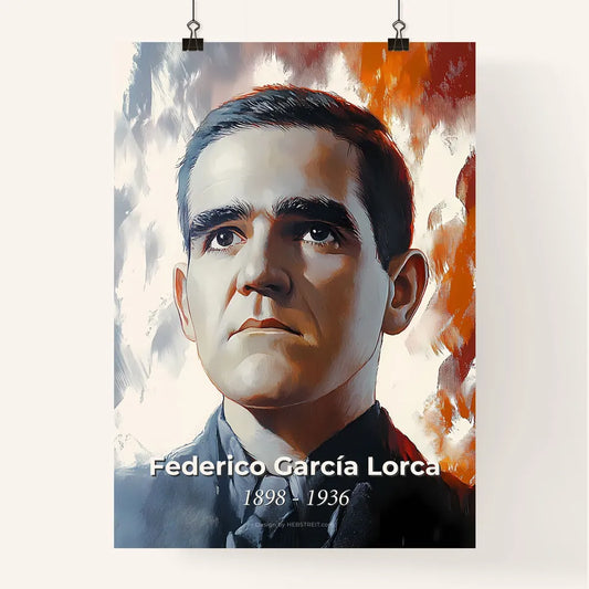 Portrait of Federico García Lorca Poster