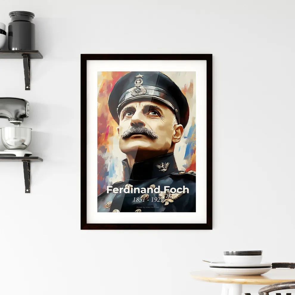 Portrait of Ferdinand Foch Framed Print