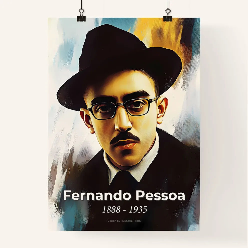 Portrait of Fernando Pessoa Poster