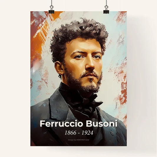 Portrait of Ferruccio Busoni Poster