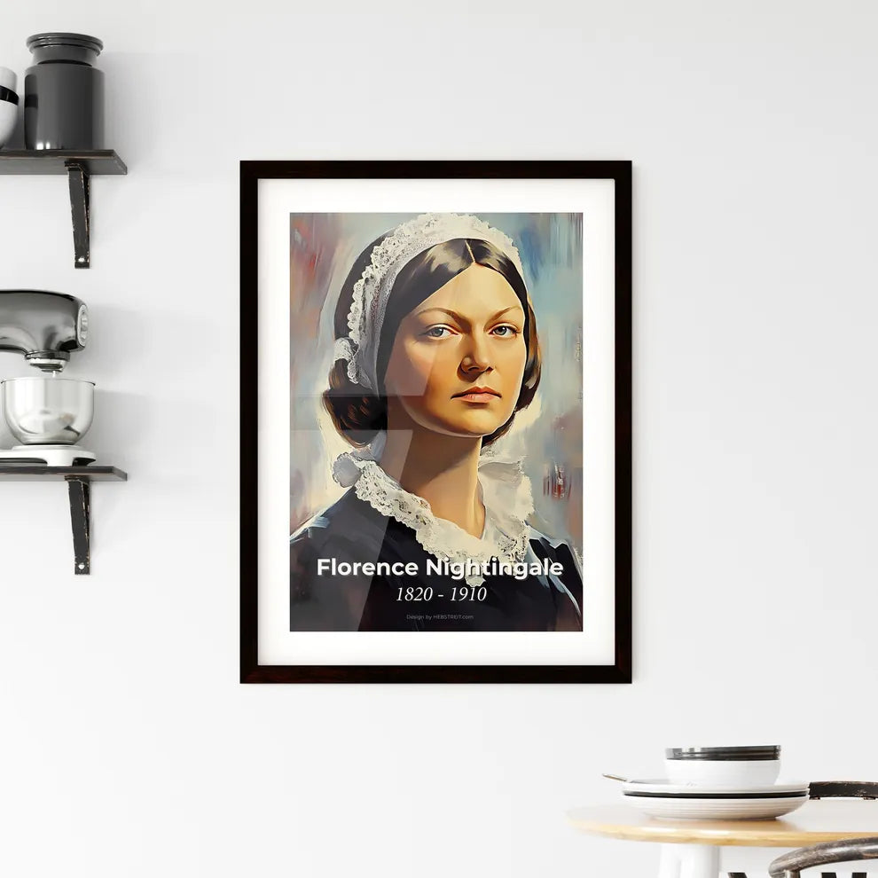 Portrait of Florence Nightingale Framed Print