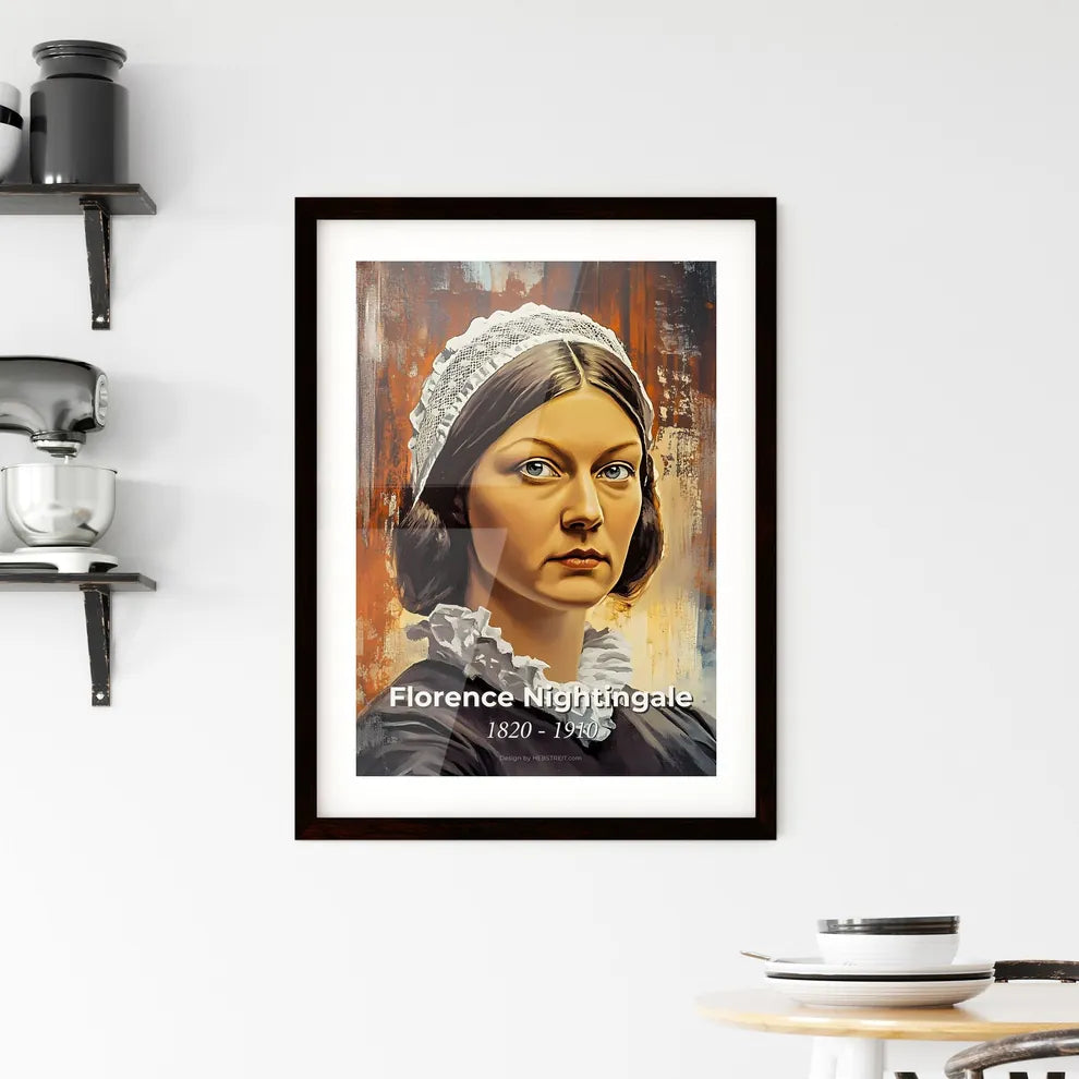 Portrait of Florence Nightingale Framed Print