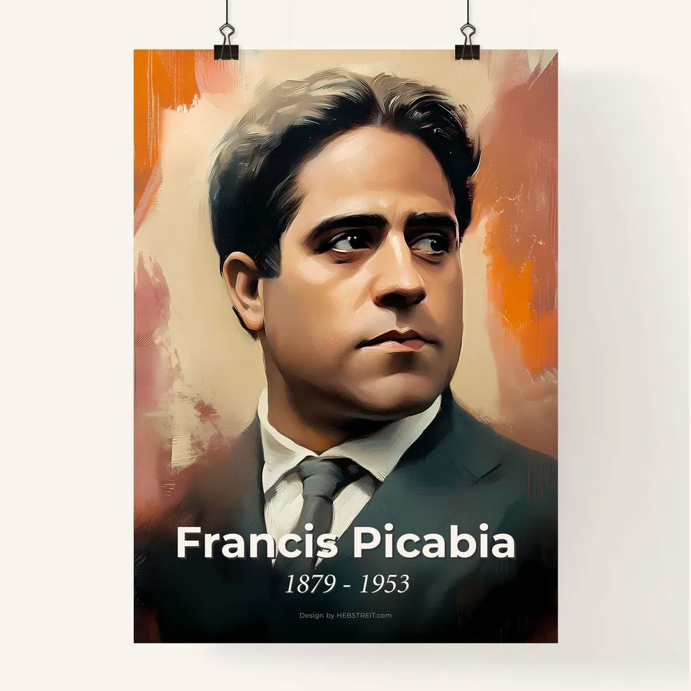 Portrait of Francis Picabia Poster