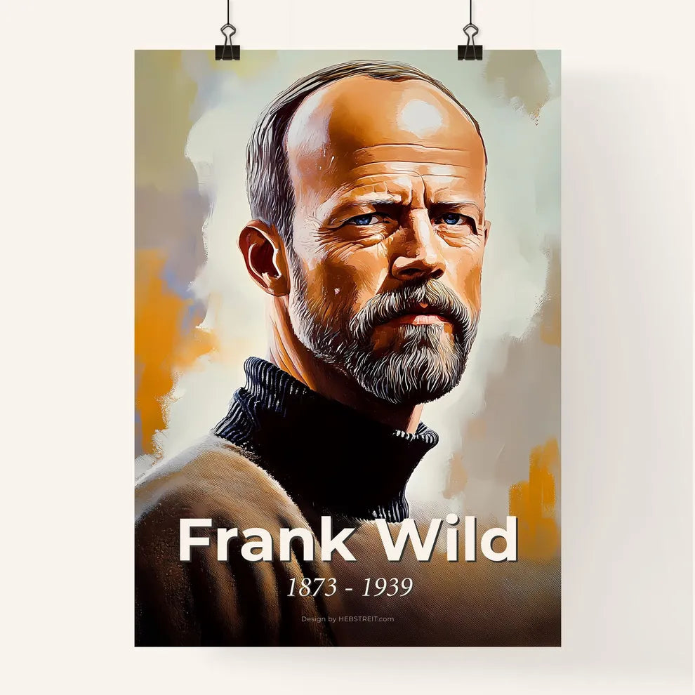 Portrait of Frank Wild Poster