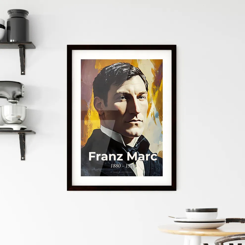 Portrait of Franz Marc Hangings