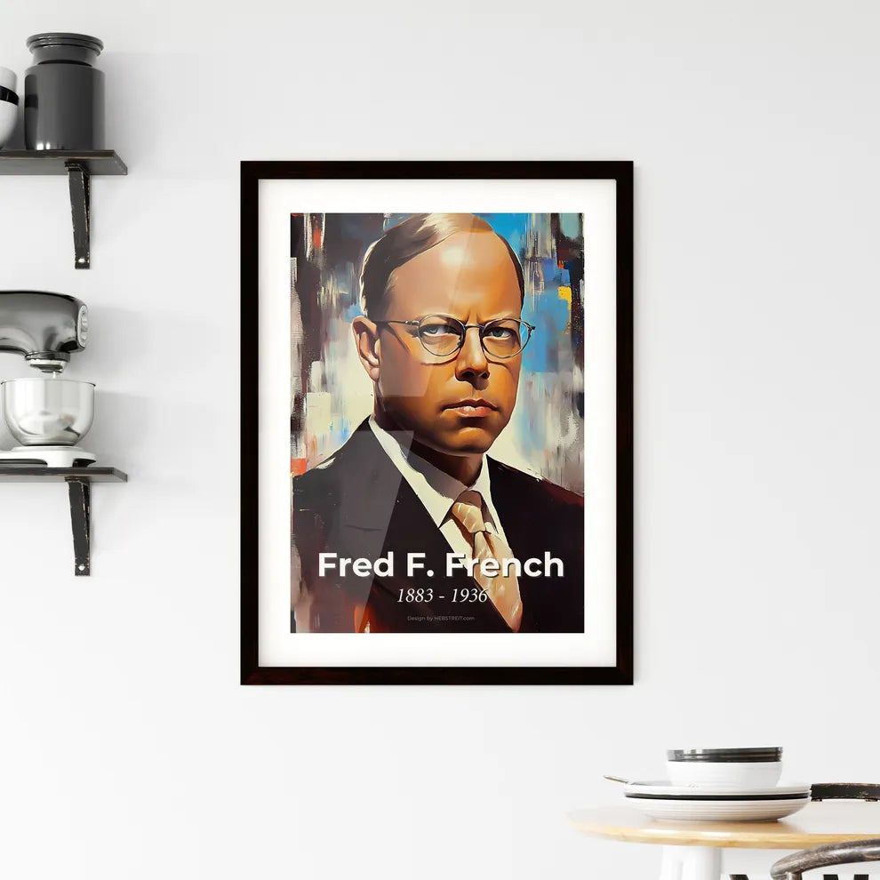 Portrait of Fred F. French Hangings
