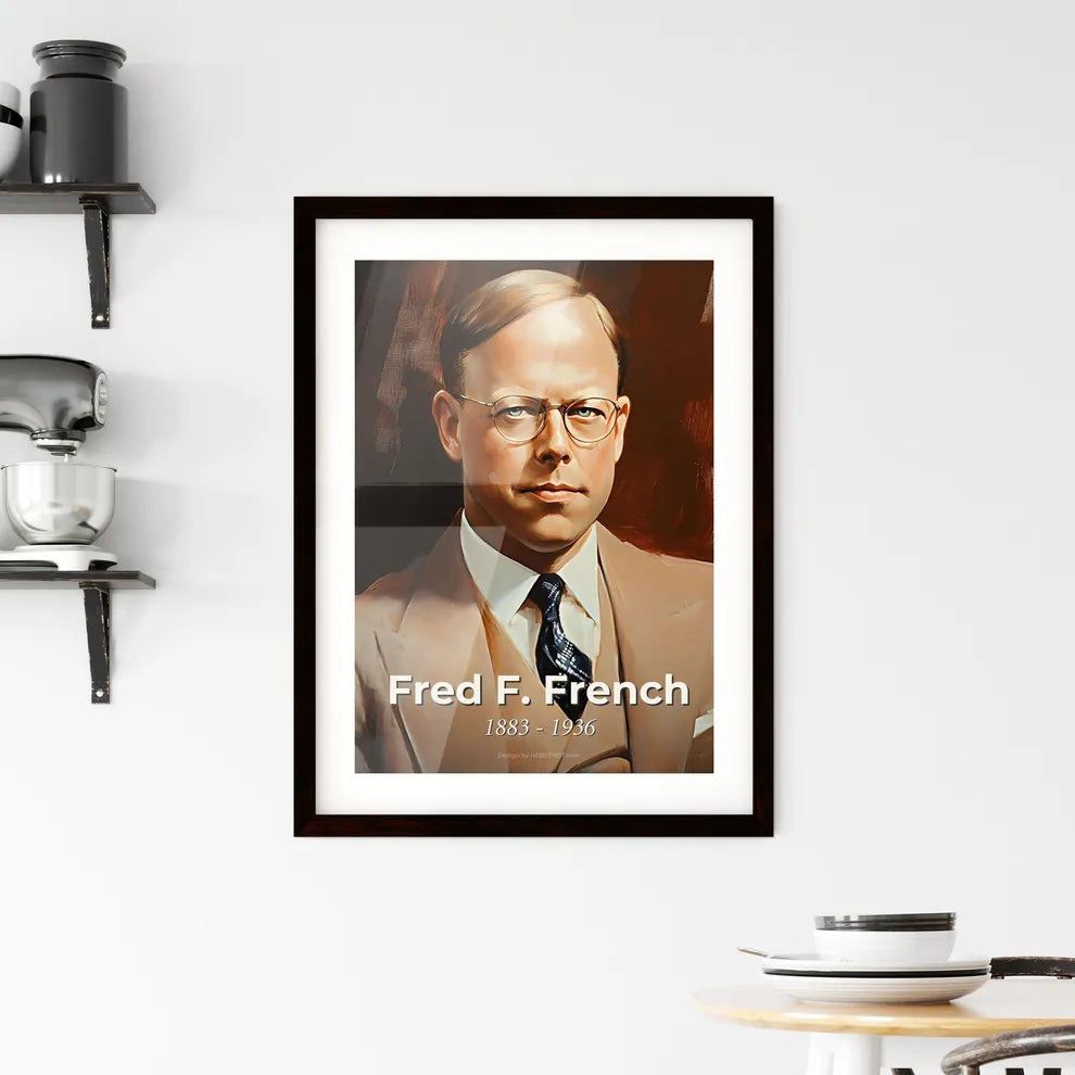 Portrait of Fred F. French Hangings