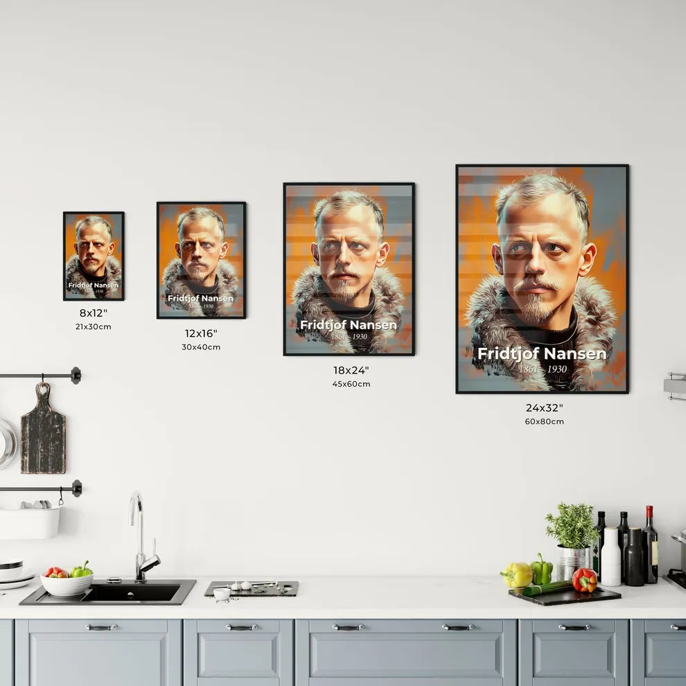 Portrait of Fridtjof Nansen - Kitchen Hangings