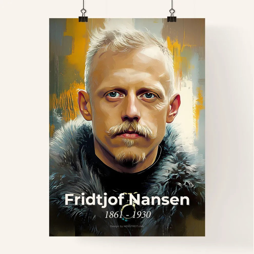 Portrait of Fridtjof Nansen Poster