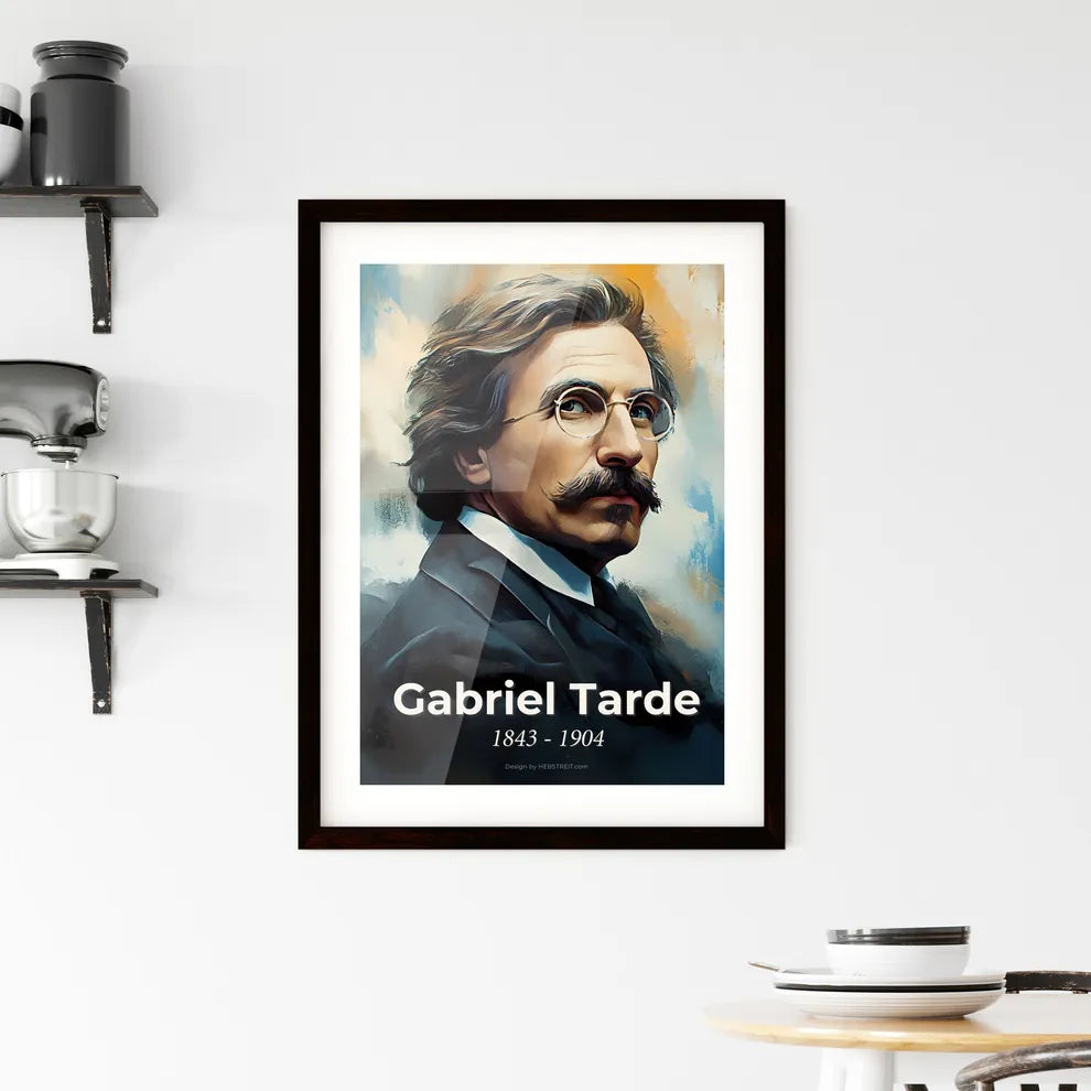 Portrait of Gabriel Tarde Hangings