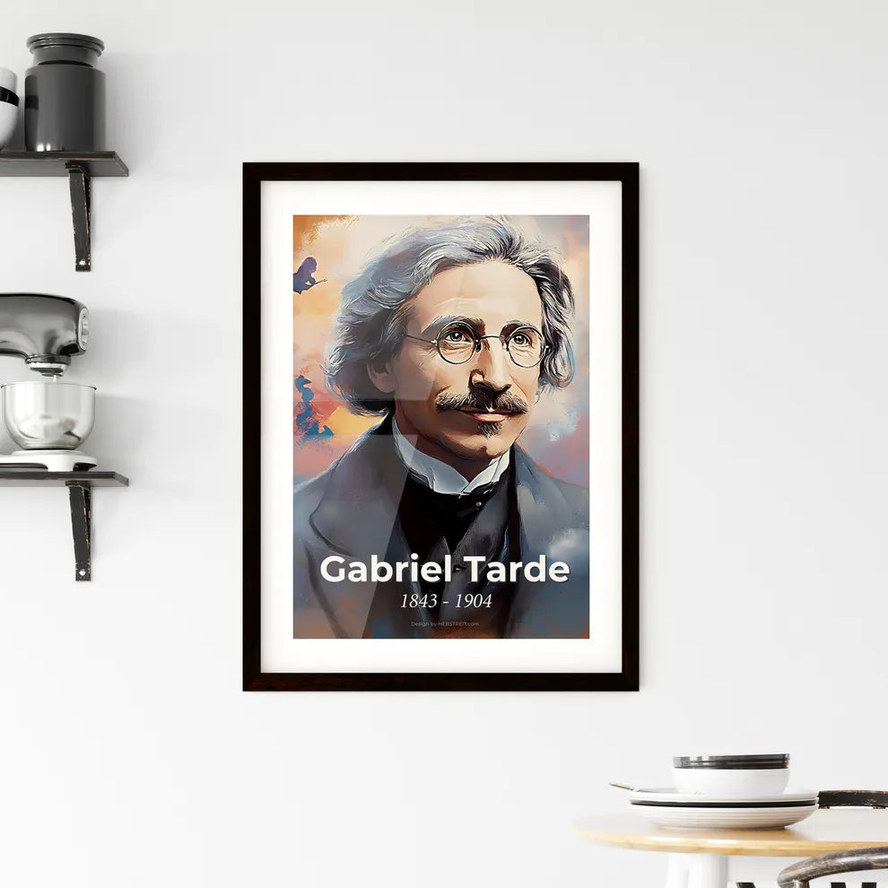 Portrait of Gabriel Tarde Hangings