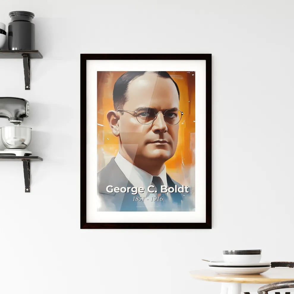 Portrait of George C. Boldt Hangings