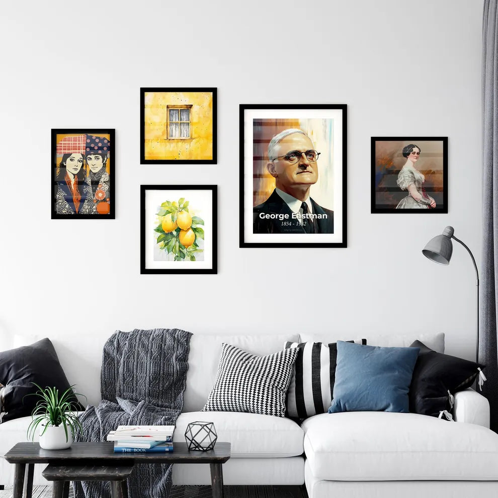 Portrait of George Eastman Wall Art
