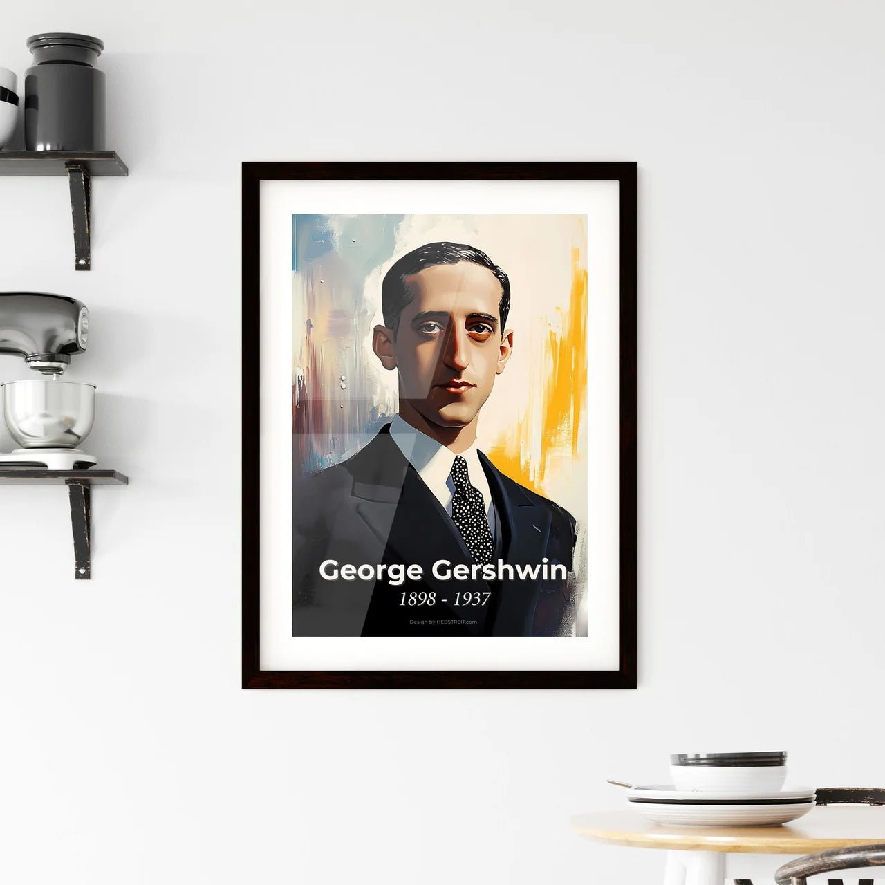 Portrait of George Gershwin Hangings