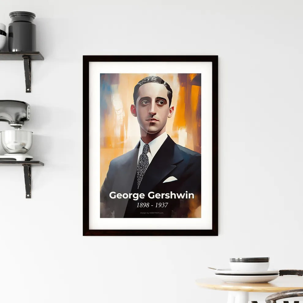 Portrait of George Gershwin Hangings
