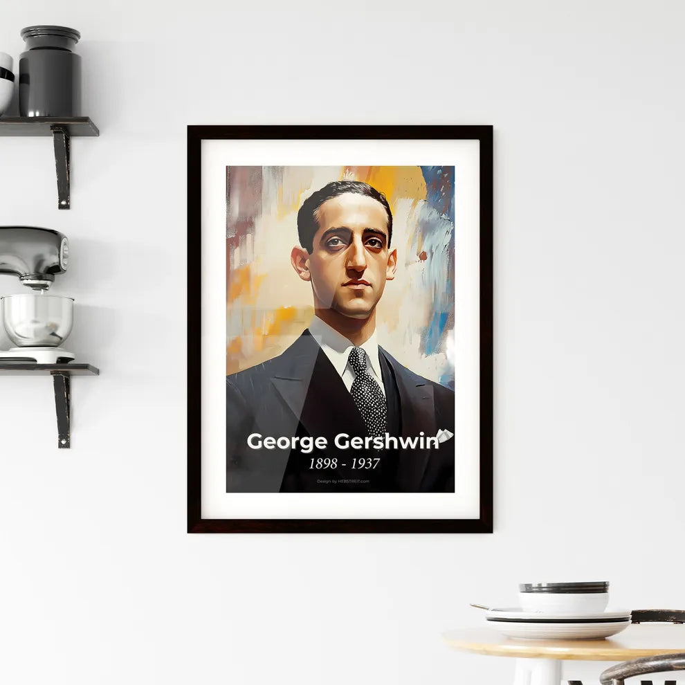Portrait of George Gershwin Hangings