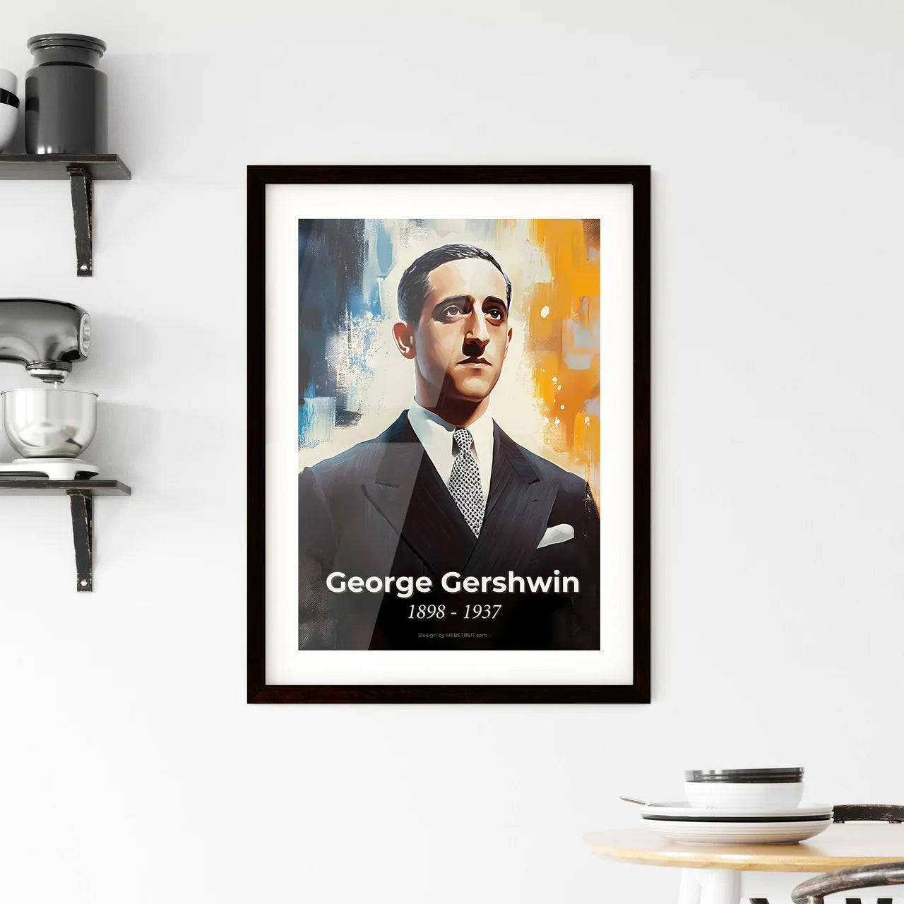 Portrait of George Gershwin Hangings