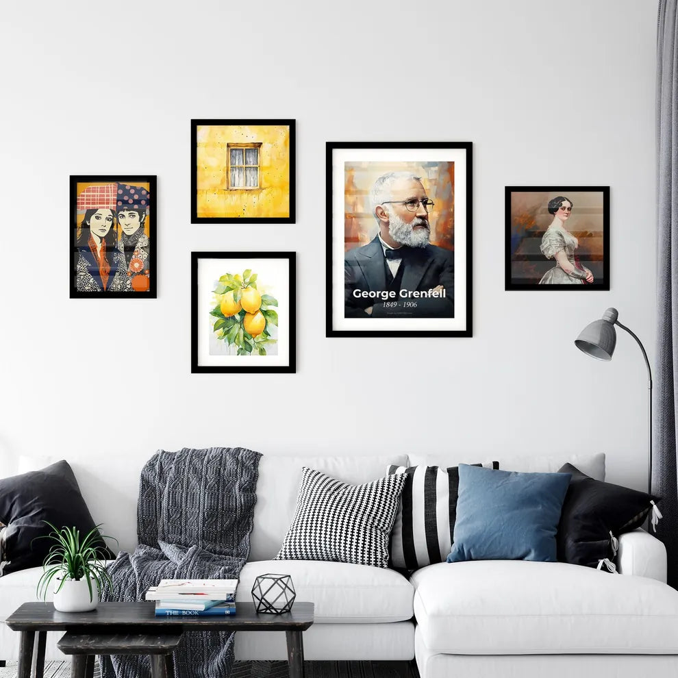 Portrait of George Grenfell Wall Art