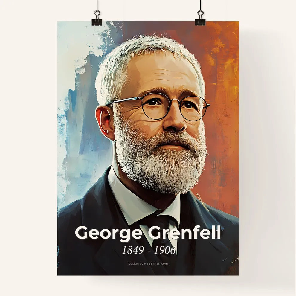 Portrait of George Grenfell Poster