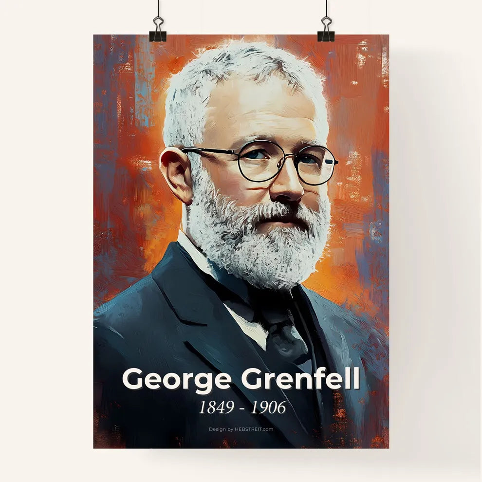Portrait of George Grenfell Poster