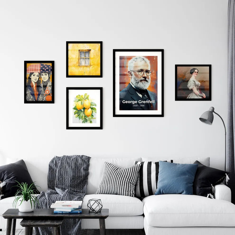 Portrait of George Grenfell Wall Art