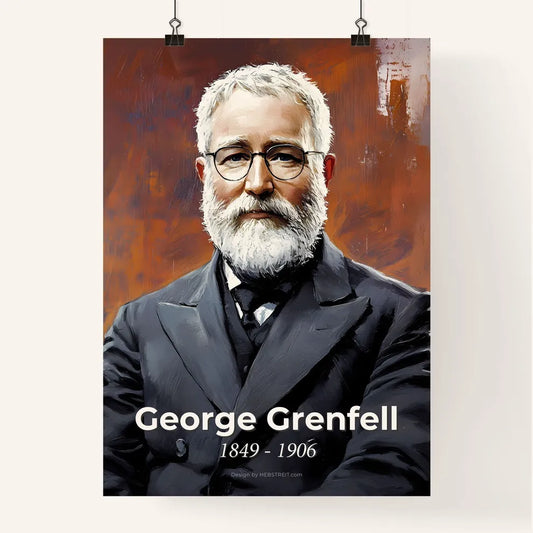 Portrait of George Grenfell Poster