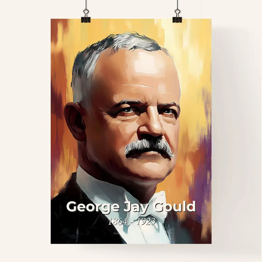 Portrait of George Jay Gould Poster